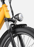 E26 Fat Tyre Electric Bike 250W 70Nm Torque Max Speed 25 km/h 140km Range Dual Suspension All-Terrain Ebike
