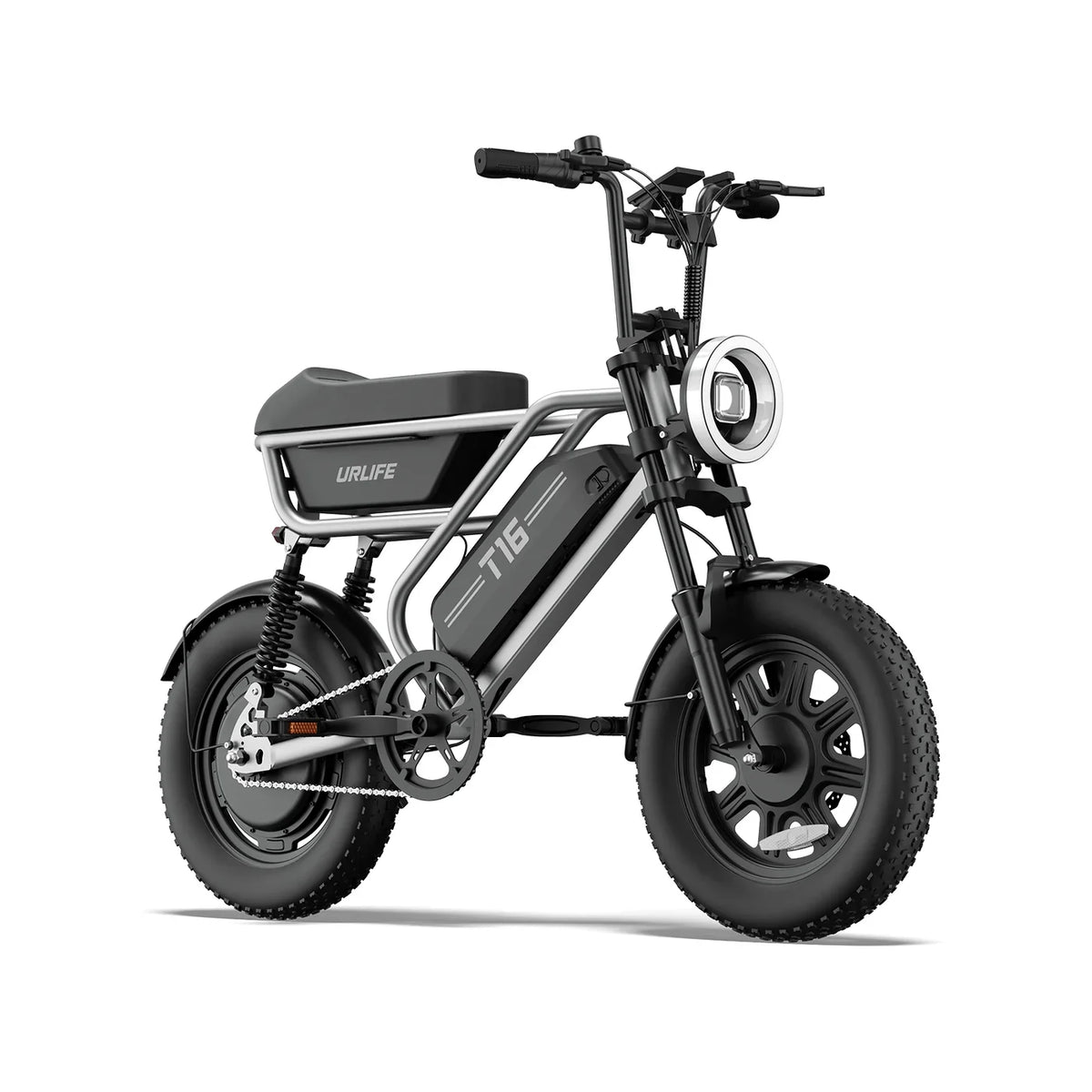 T16 Electric Bicycle, Fat Tyre, 25kmh, 250W Motor, 48V 13Ah Battery, Adult All-Terrain E-Bike