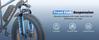 M26-2 Pro Electric Fat Bike 25km/h – 250W Motor 48V 13Ah 624Wh Removable Battery 26" × 4" Fat Tyres 7-Speed