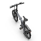 Air 20S 250W Folding Electric Bike for Adults, 20" eBike, 36V 9.6Ah Battery, Up to 25 km/h, Up to 100 km Range - Grey
