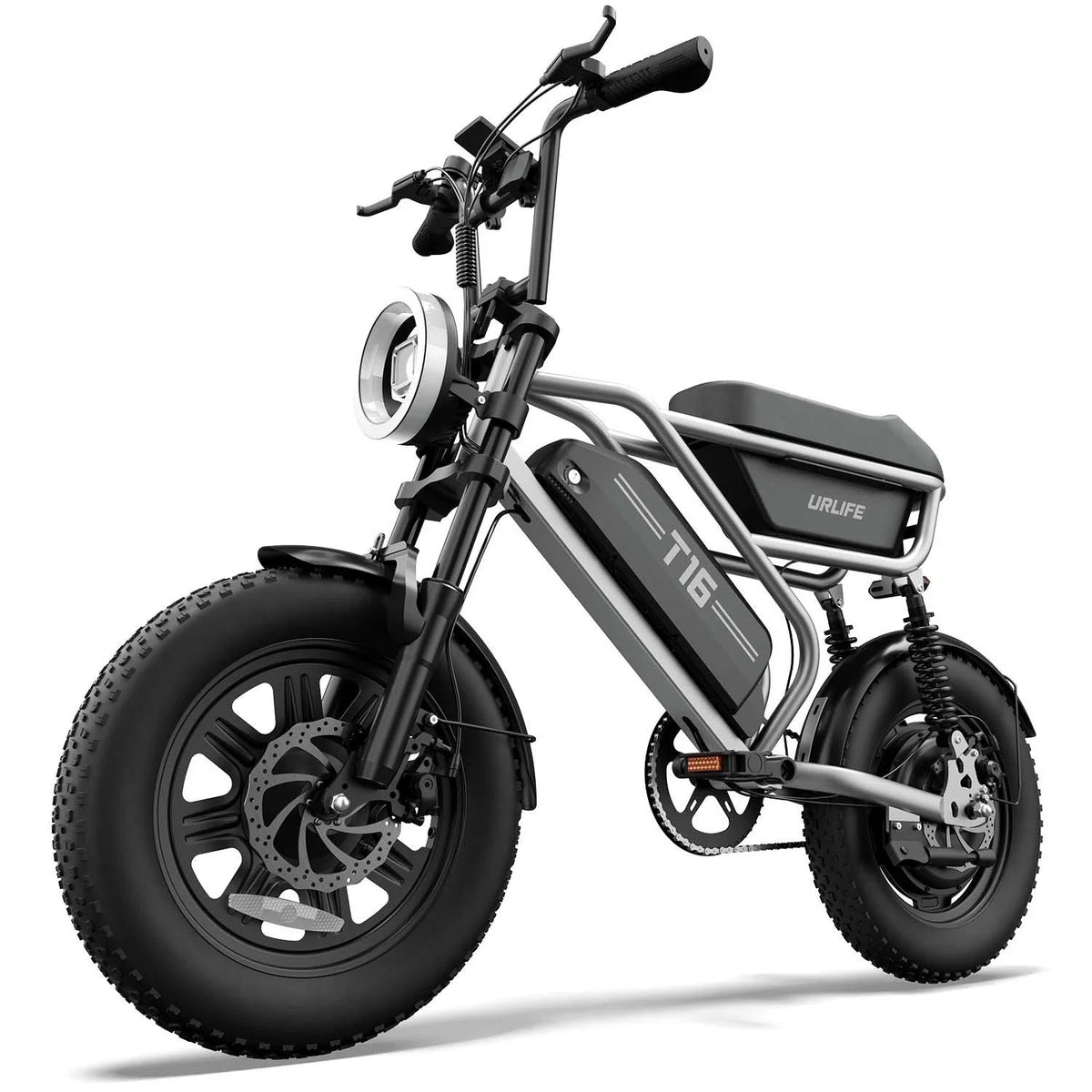 T16 Electric Bicycle, Fat Tyre, 25kmh, 250W Motor, 48V 13Ah Battery, Adult All-Terrain E-Bike