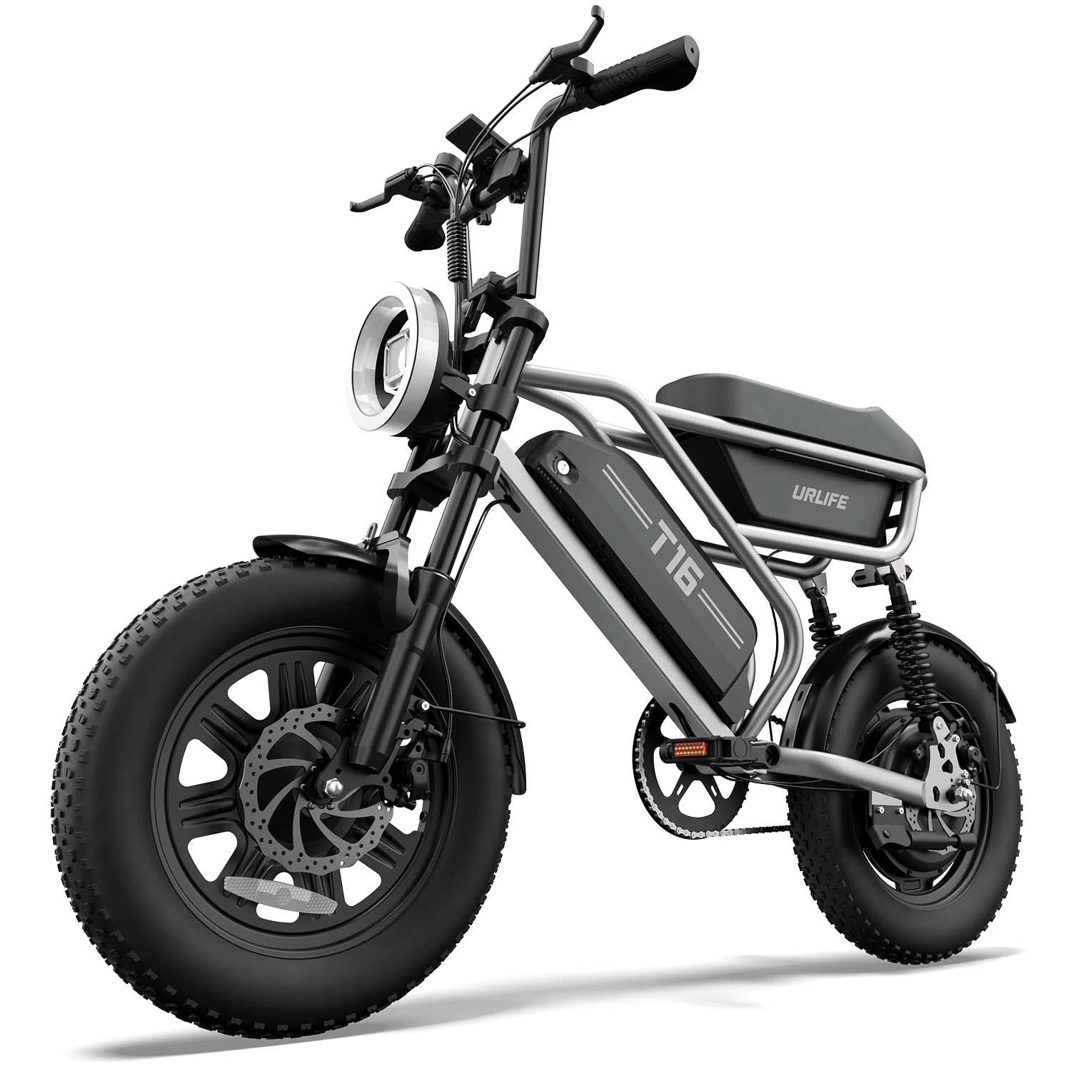 T16 Electric Bicycle, Fat Tyre, 25kmh, 250W Motor, 48V 13Ah Battery, Adult All-Terrain E-Bike